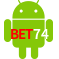 Aplicativo Bet74 para Android